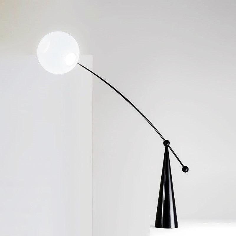 Opal Arc Floor Lamp - Lumpaz