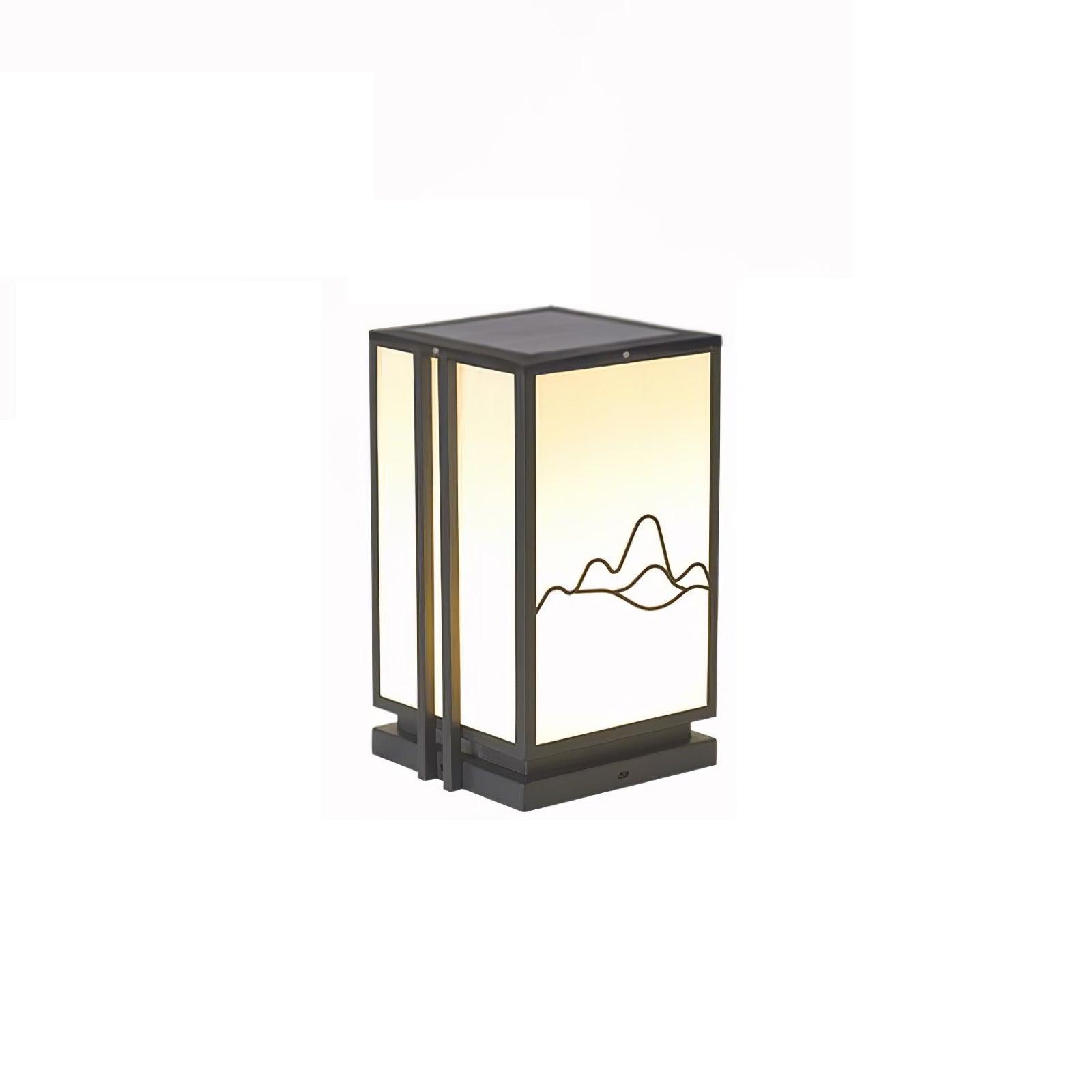 Mountain Outdoor Post Light - Lumpaz