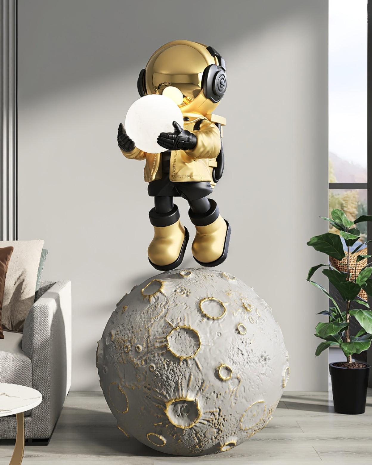 Diver Astronaut Built-in Battery Floor Lamp - Lumpaz