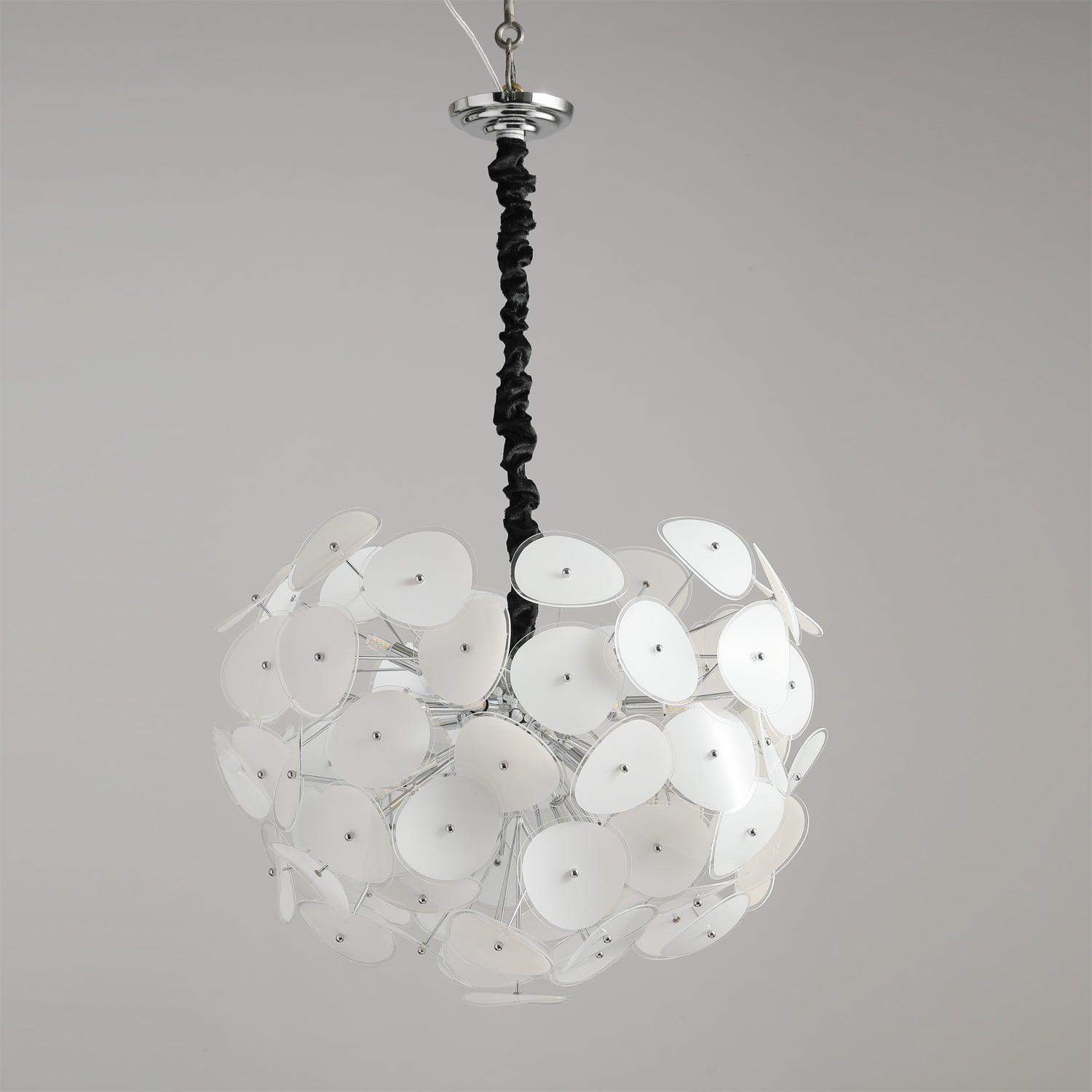Poppy Glass Chandelier - Lumpaz
