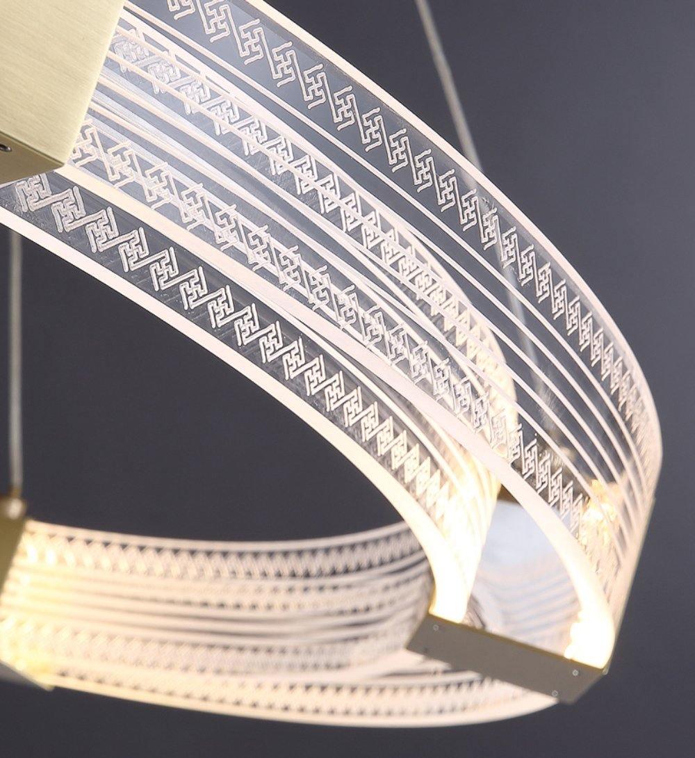 Parallel Ring LED Chandelier - Lumpaz