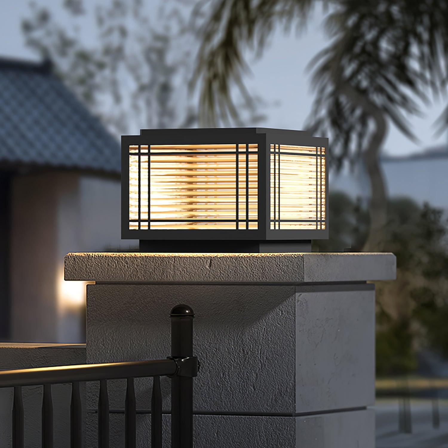 Deck Solar Outdoor Post Light - Lumpaz