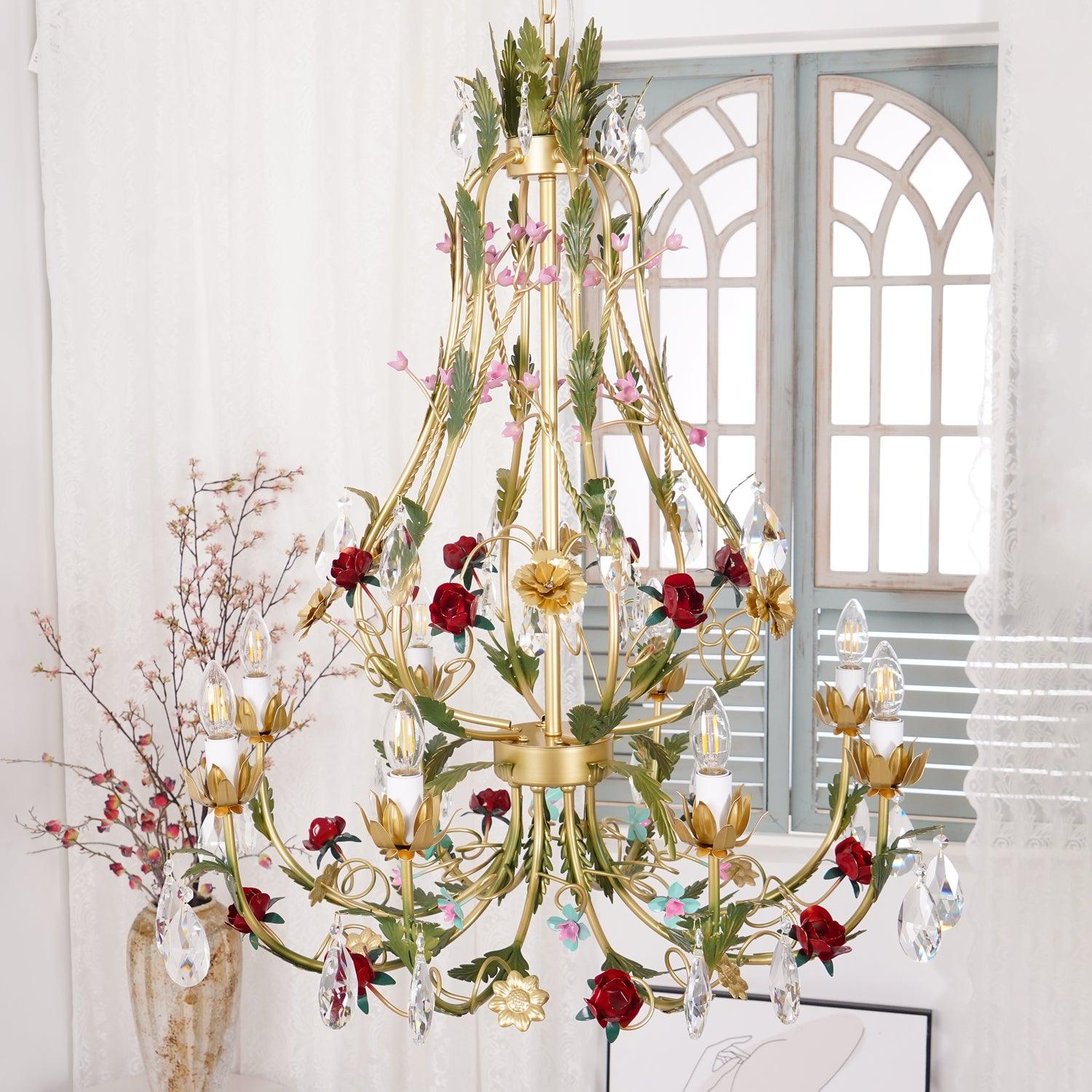 Rose Love Chandelier - Lumpaz