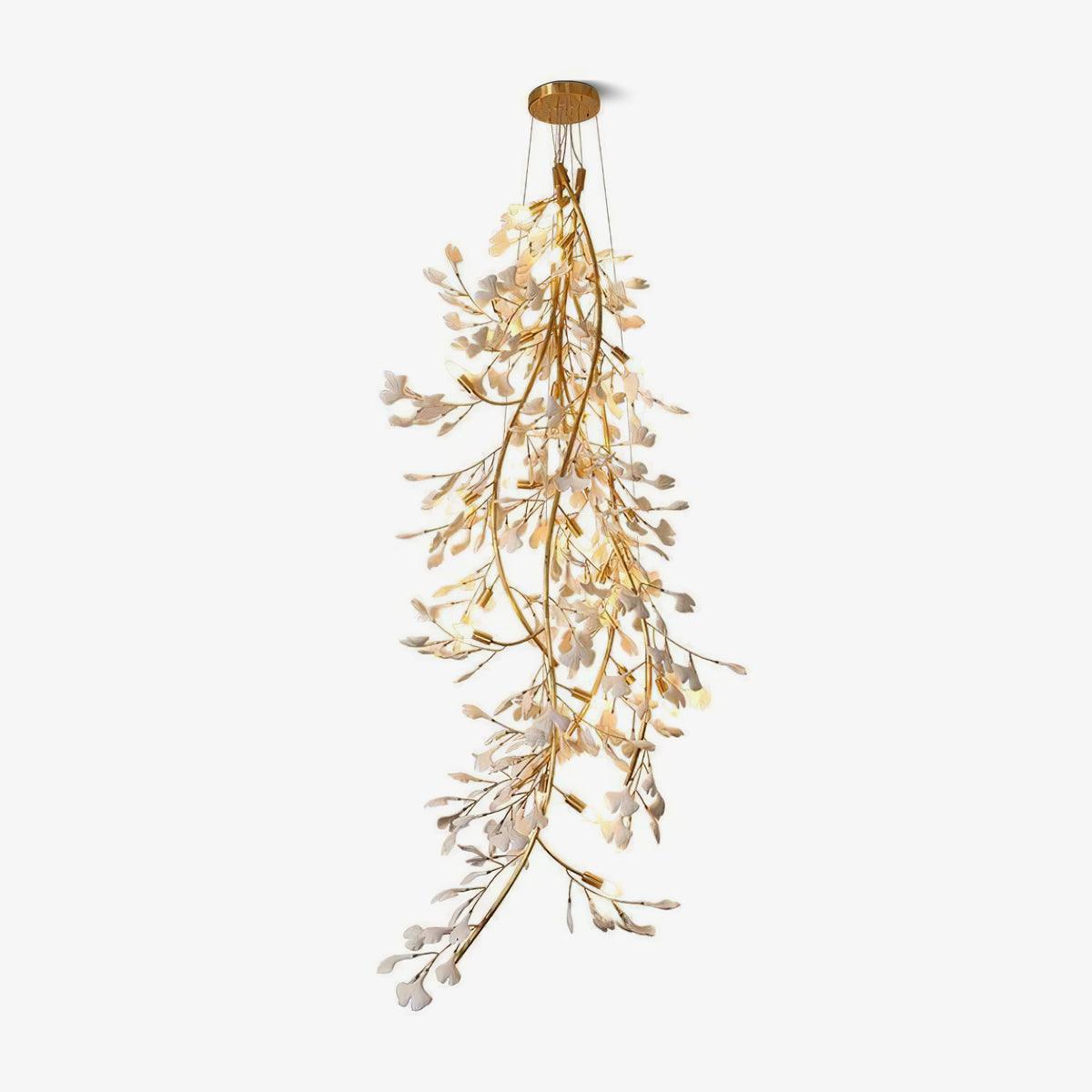 Gingko Long Branch Chandelier - Lumpaz