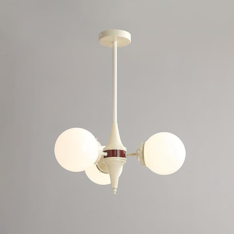 Cream Ball Chandelier - Lumpaz