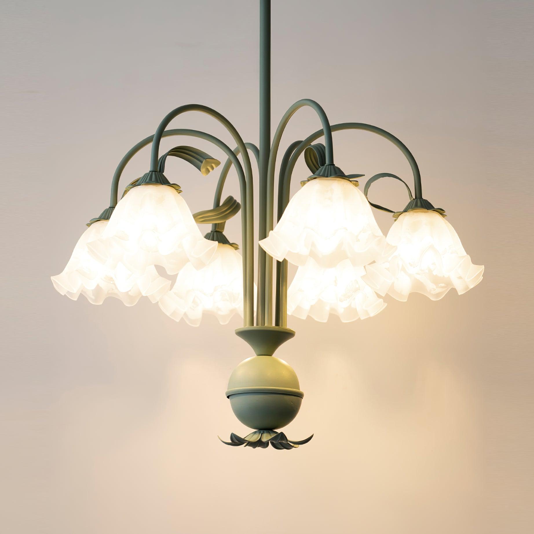 Bell Orchid Chandelier - Lumpaz