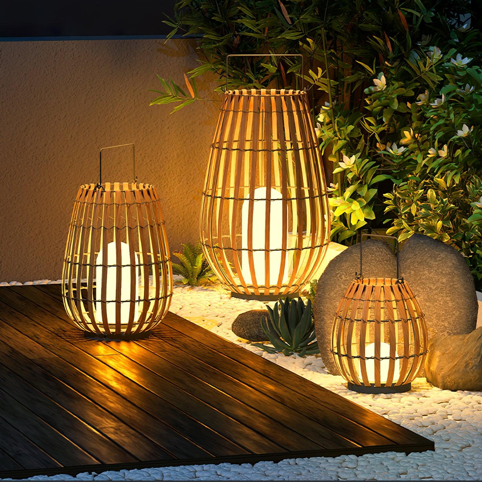 Tropic Braid Lantern Outdoor Lamp - Lumpaz