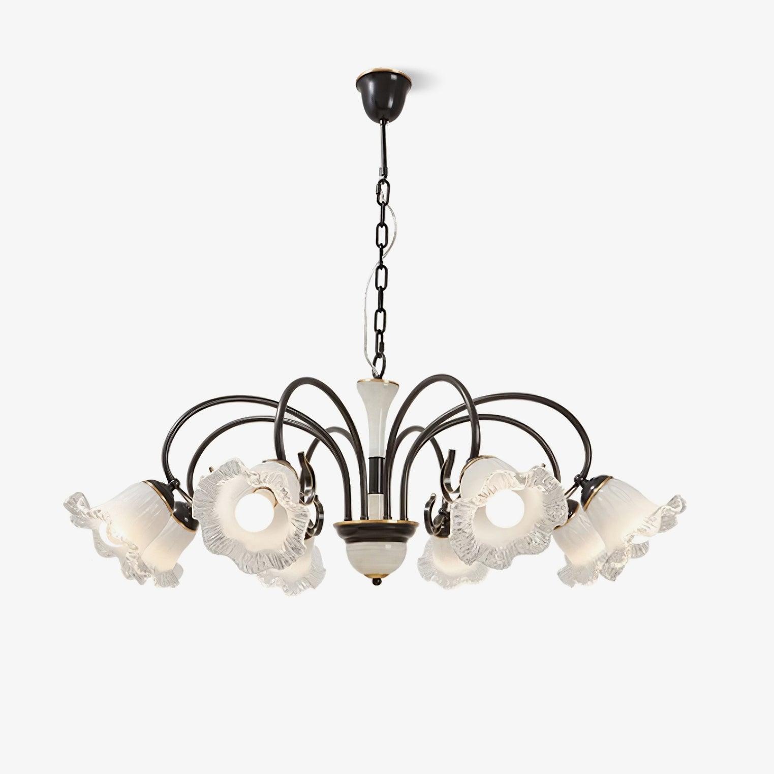 Luce Black Chandelier - Lumpaz