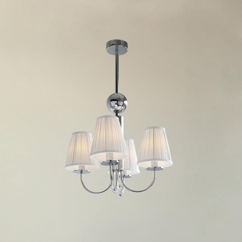 Simplicity Chrome Chandelier - Lumpaz