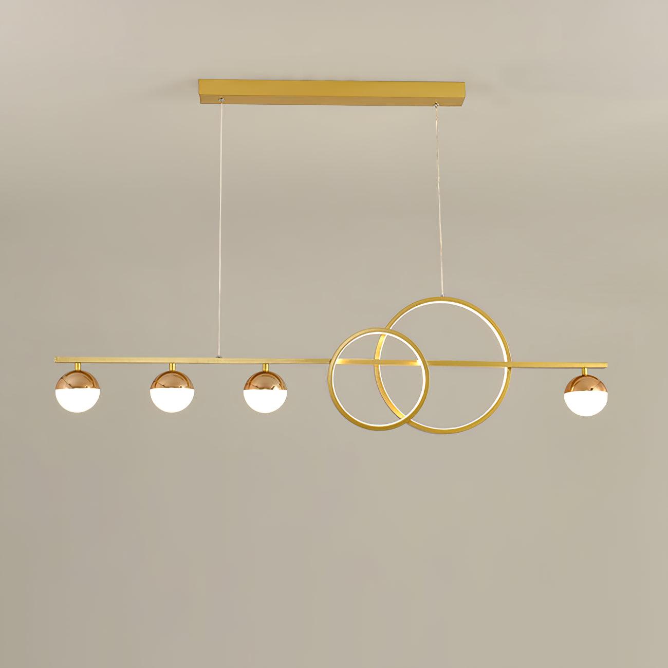 Brooklyn Double Circle Chandelier - Lumpaz