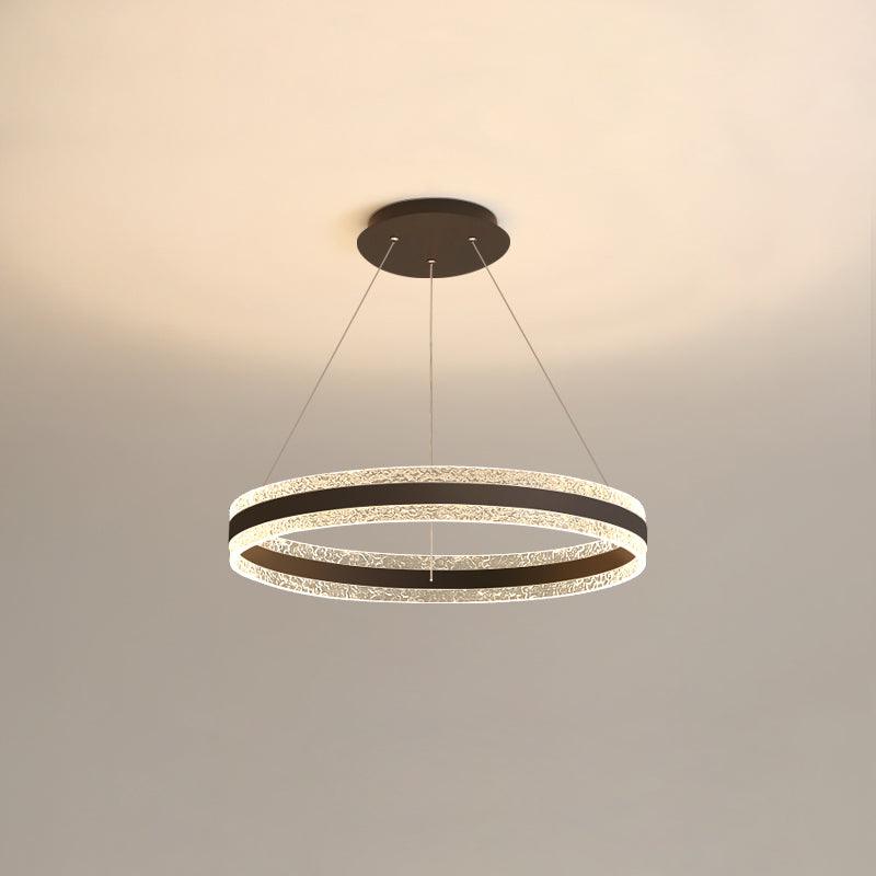 Modern Circle LED Chandelier - Lumpaz