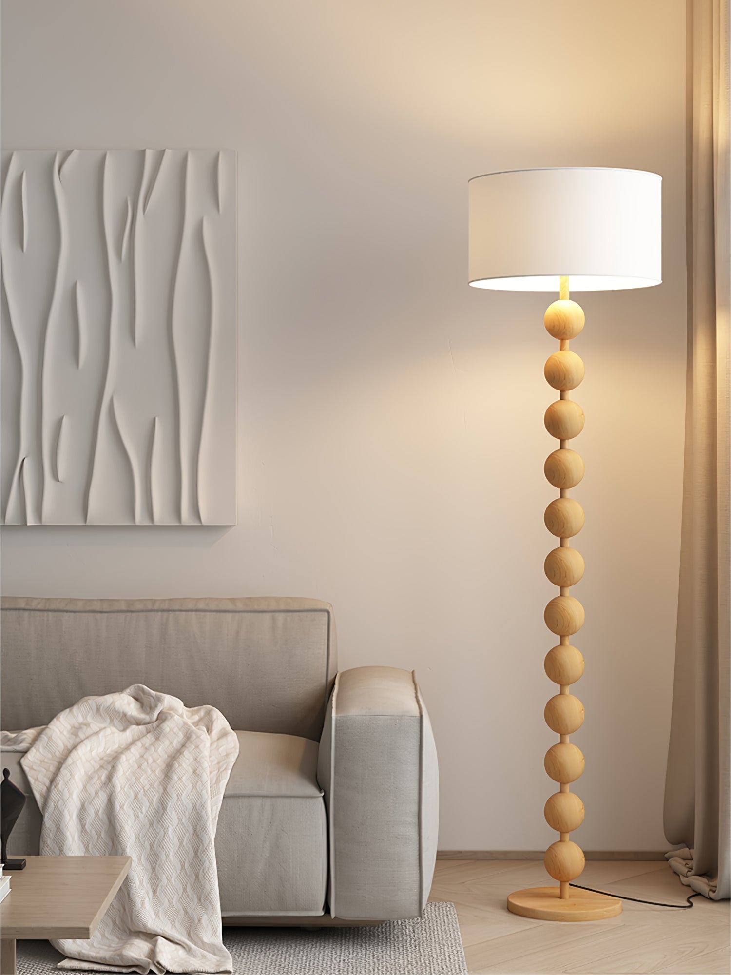 Hugo Barbell Floor Lamp - Lumpaz