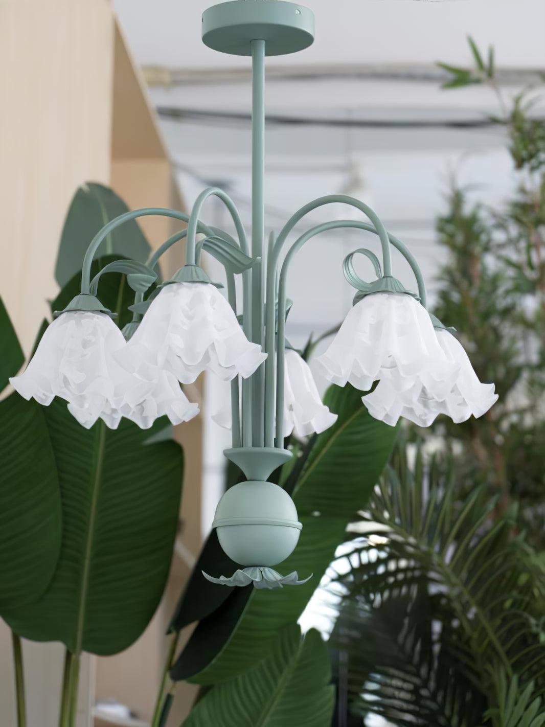 Bell Orchid Chandelier - Lumpaz