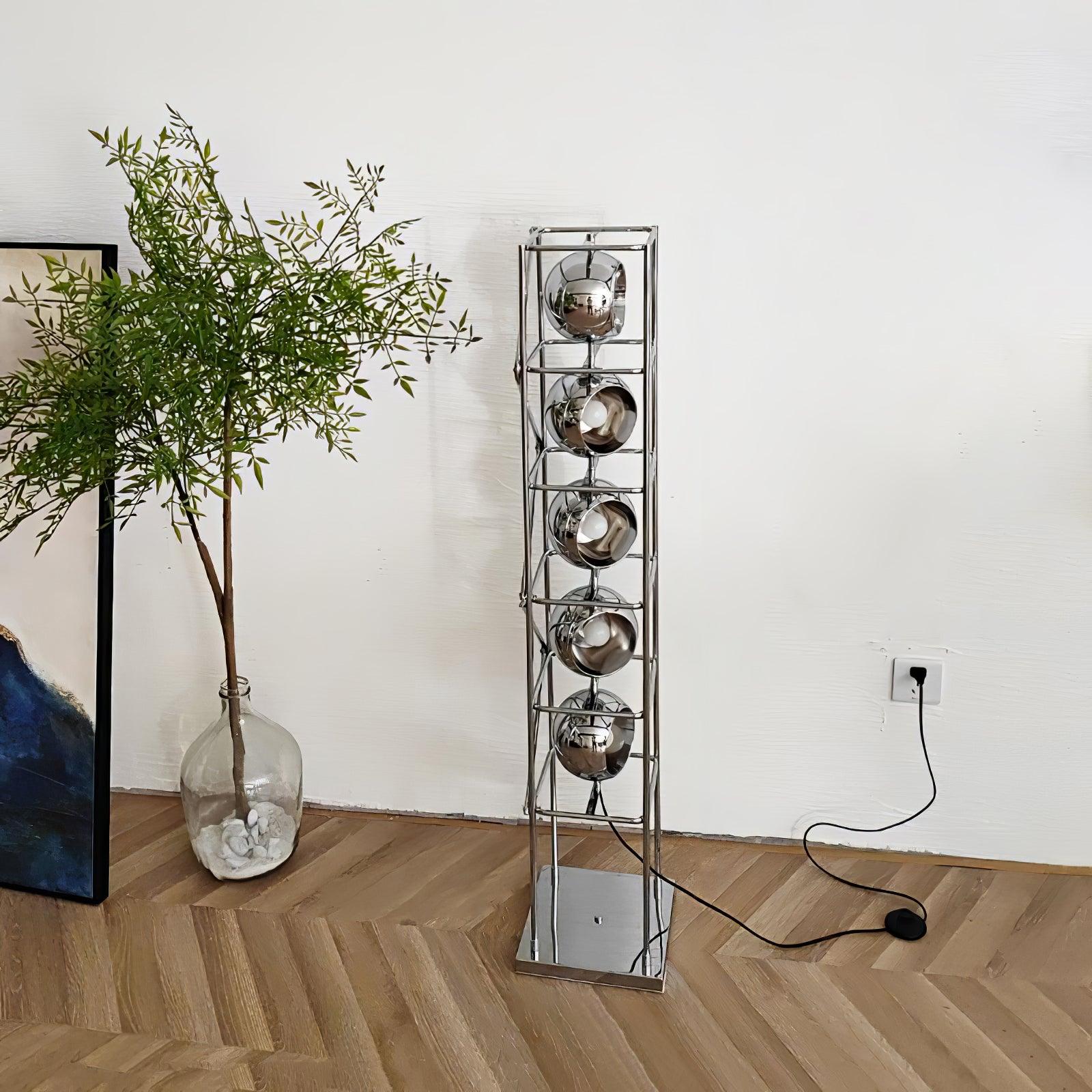 Tower of Spheres Floor Lamp - Lumpaz