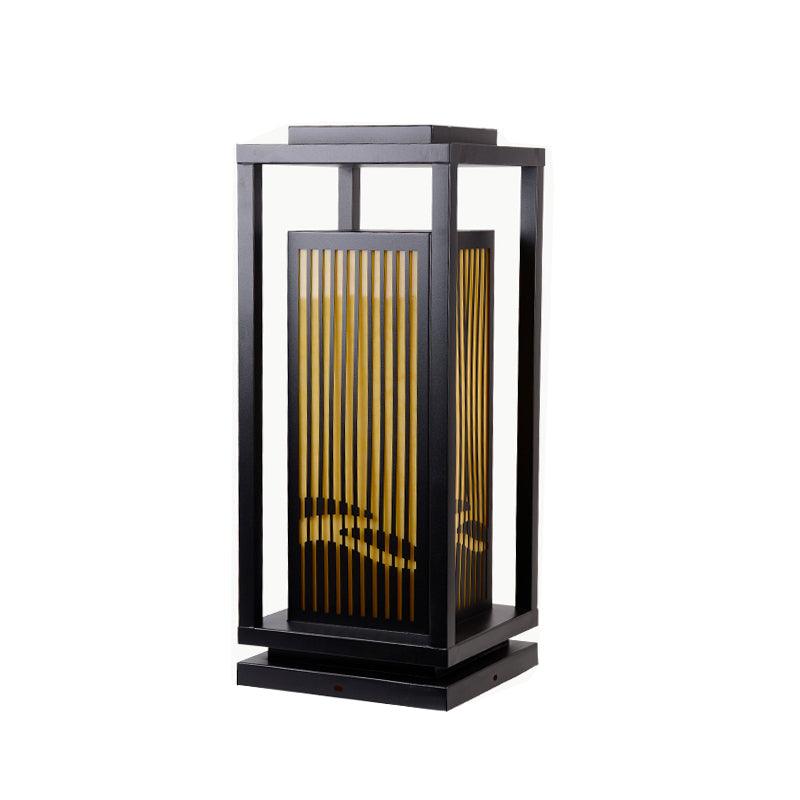 Modern Square Cage Garden Light - Lumpaz