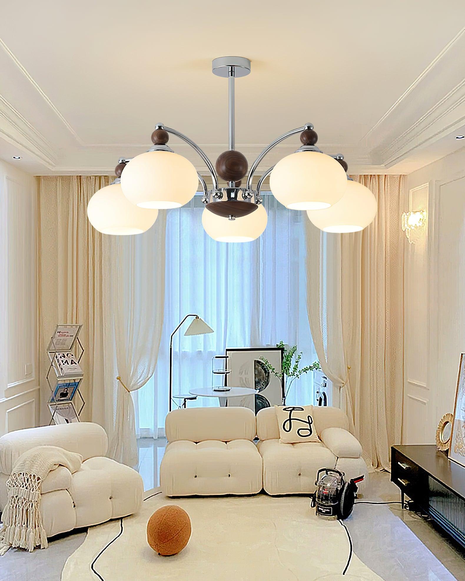 Noir Larenta Chandelier - Lumpaz
