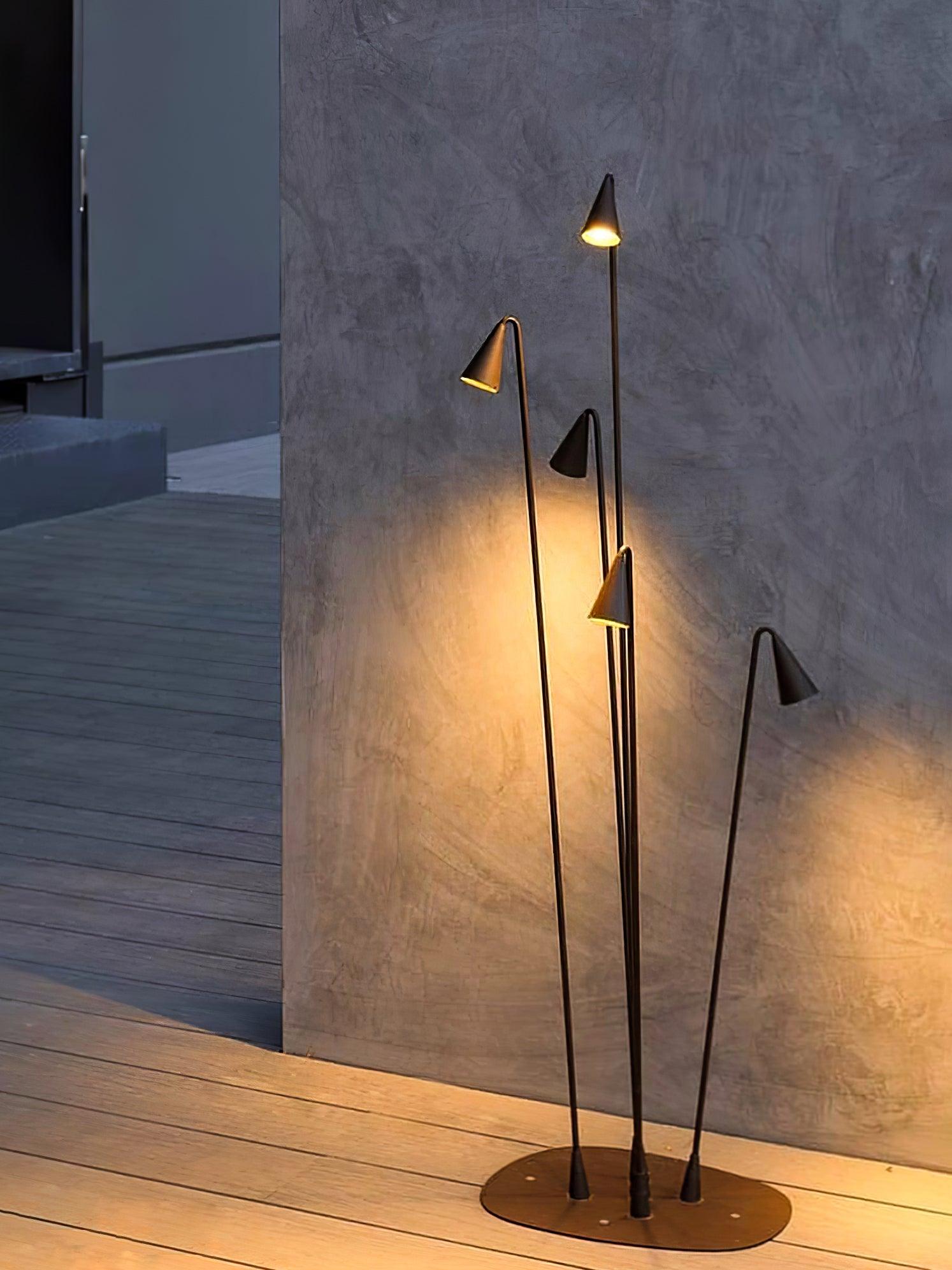 Bellflower Outdoor Floor Lamp - Lumpaz