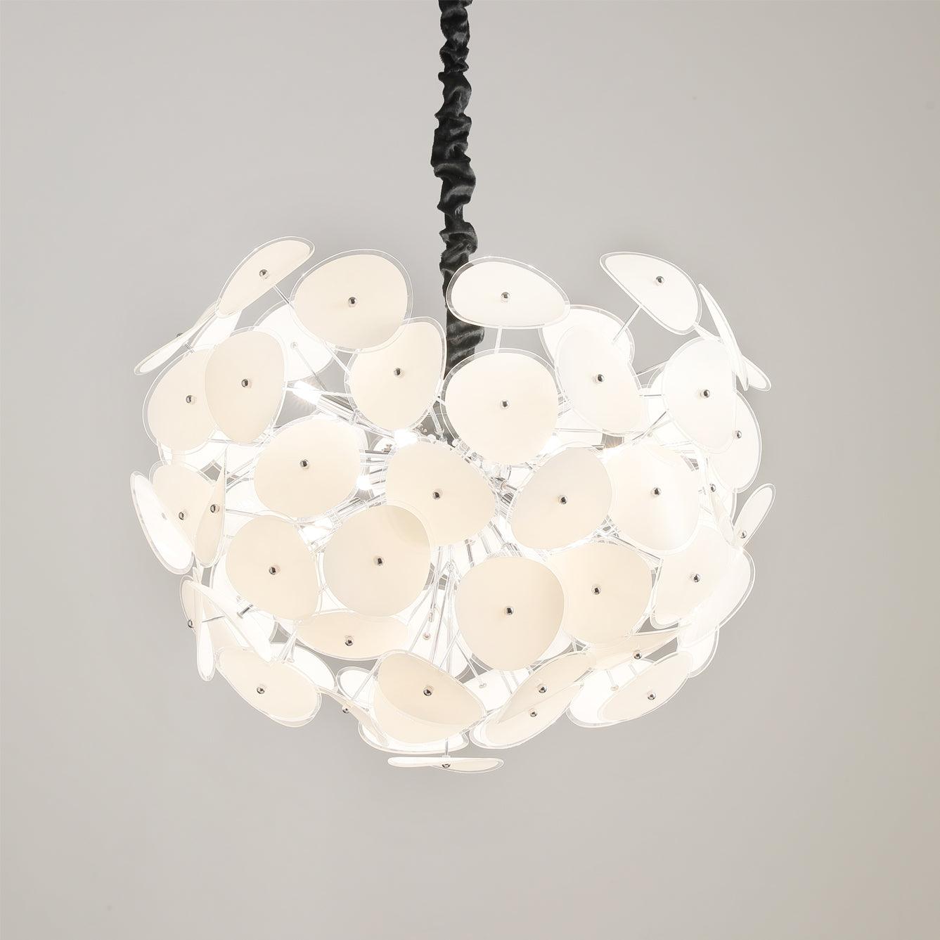 Poppy Glass Chandelier - Lumpaz