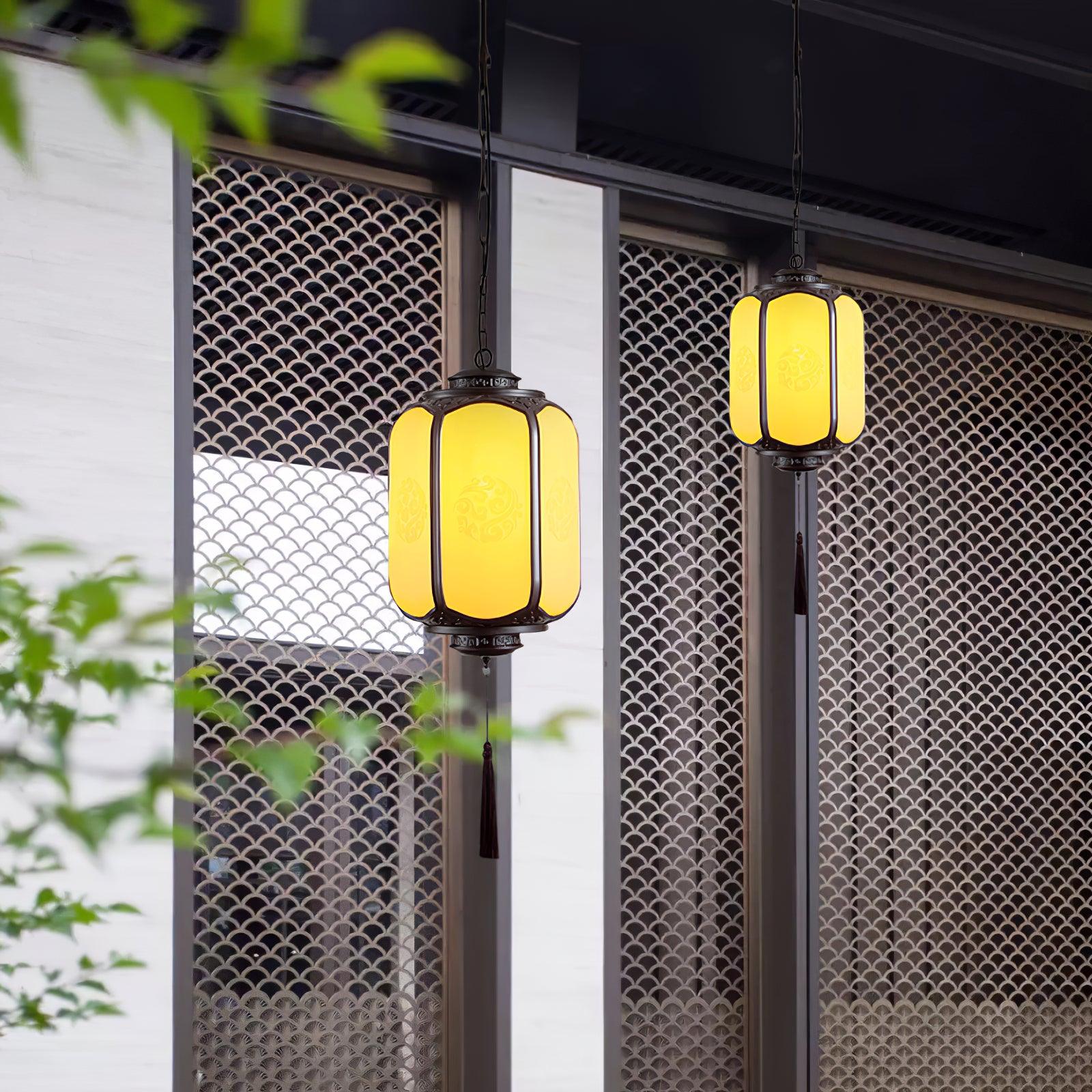 Antique Lantern Pendant Light - Lumpaz