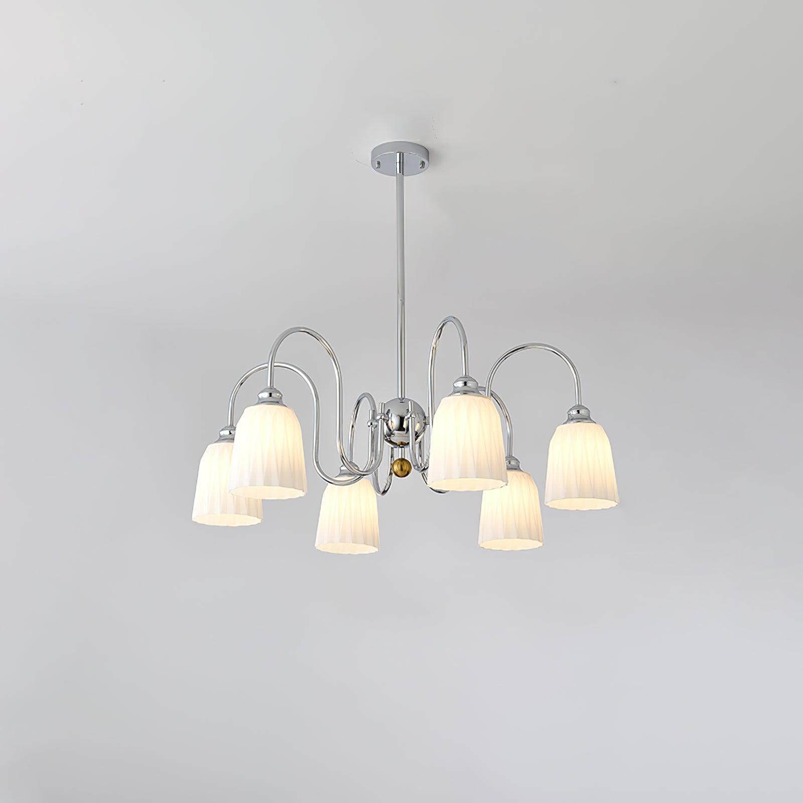 Bauhaus Pleated Chandelier - Lumpaz