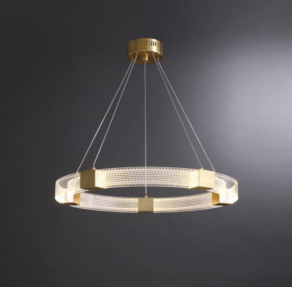 Parallel Ring LED Chandelier - Lumpaz