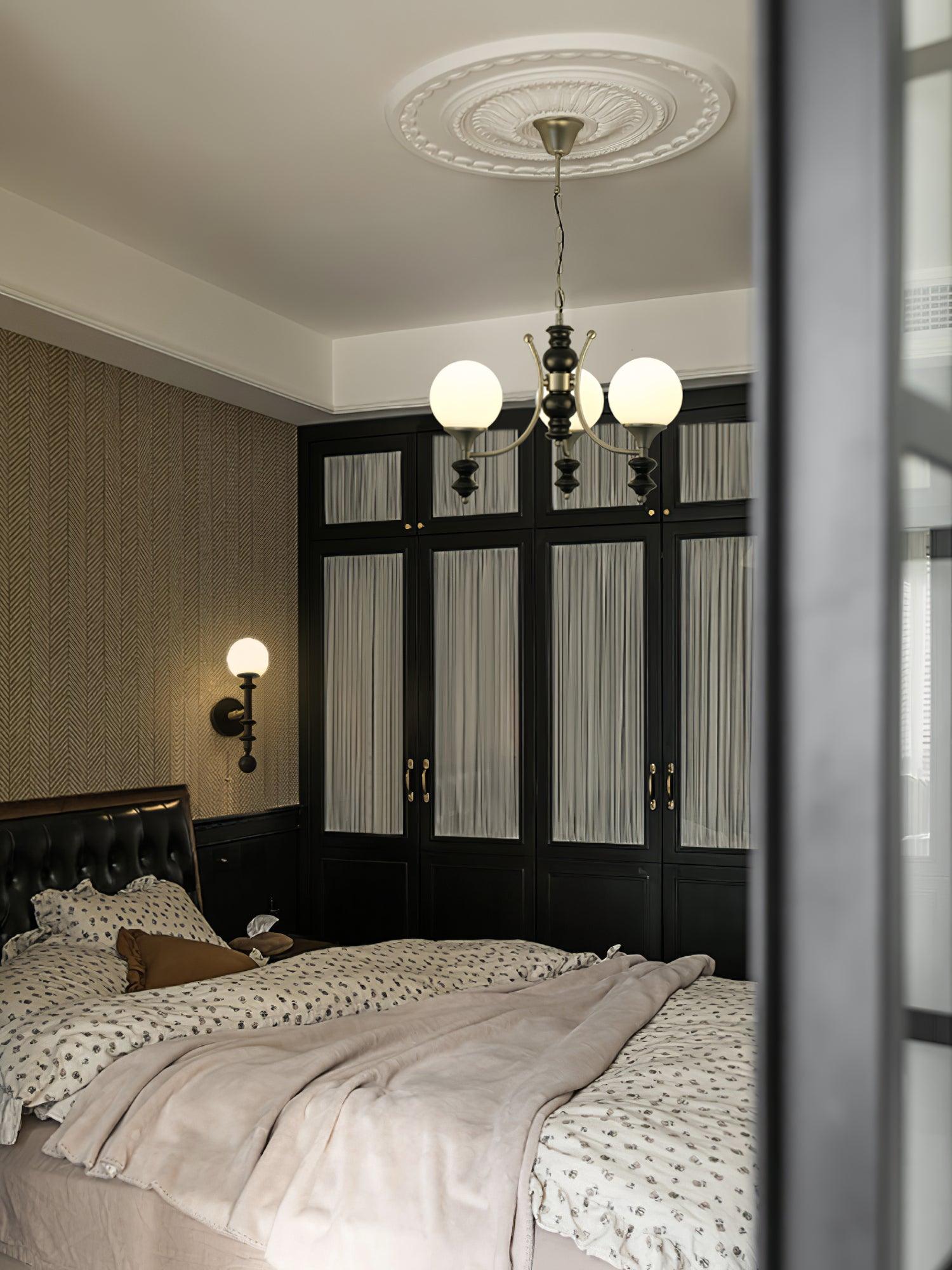 Tina Wooden Chandelier - Lumpaz