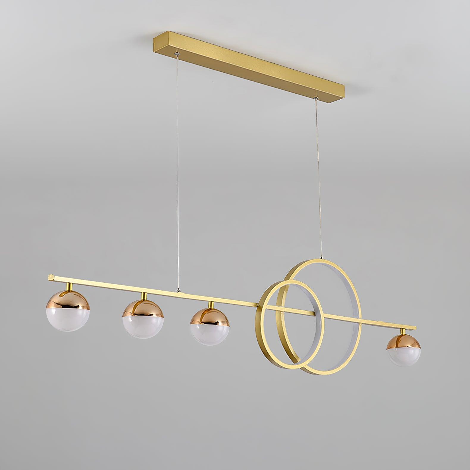 Brooklyn Double Circle Chandelier - Lumpaz