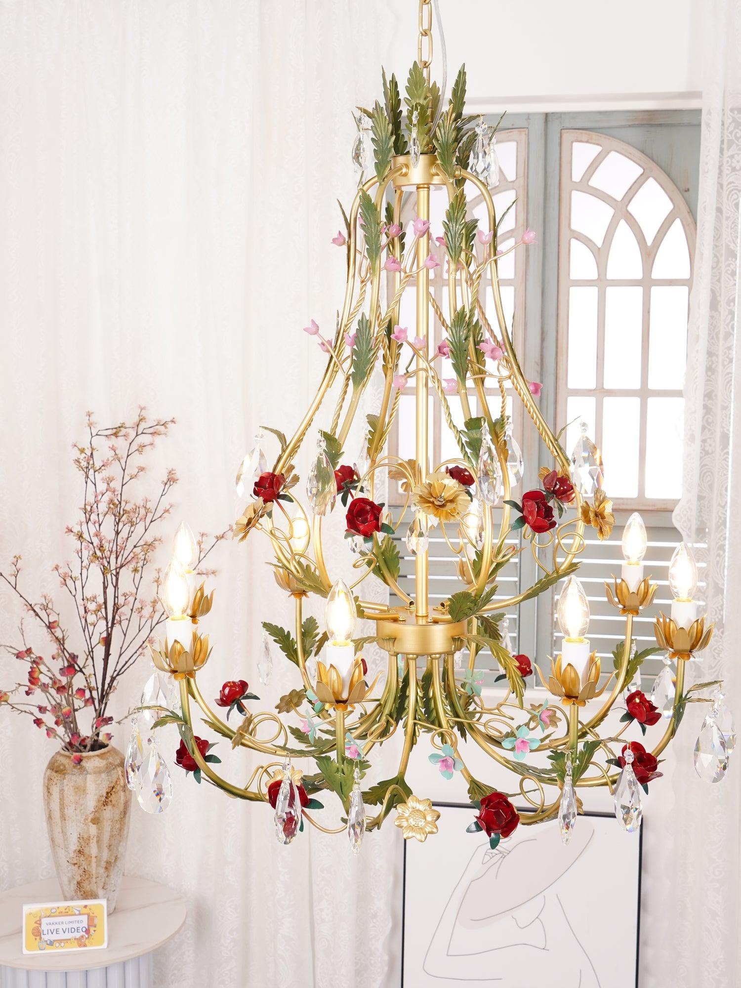 Rose Love Chandelier - Lumpaz