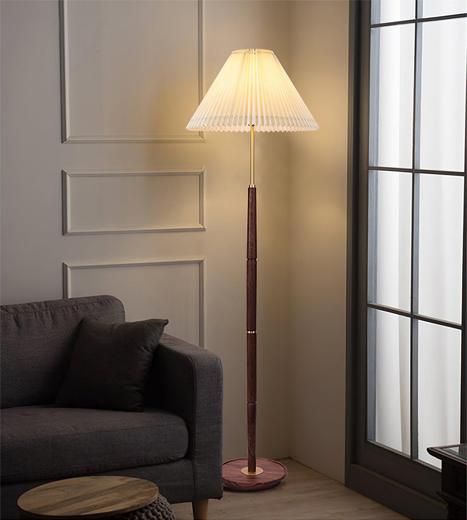 Pleated Floor Lamp - Lumpaz