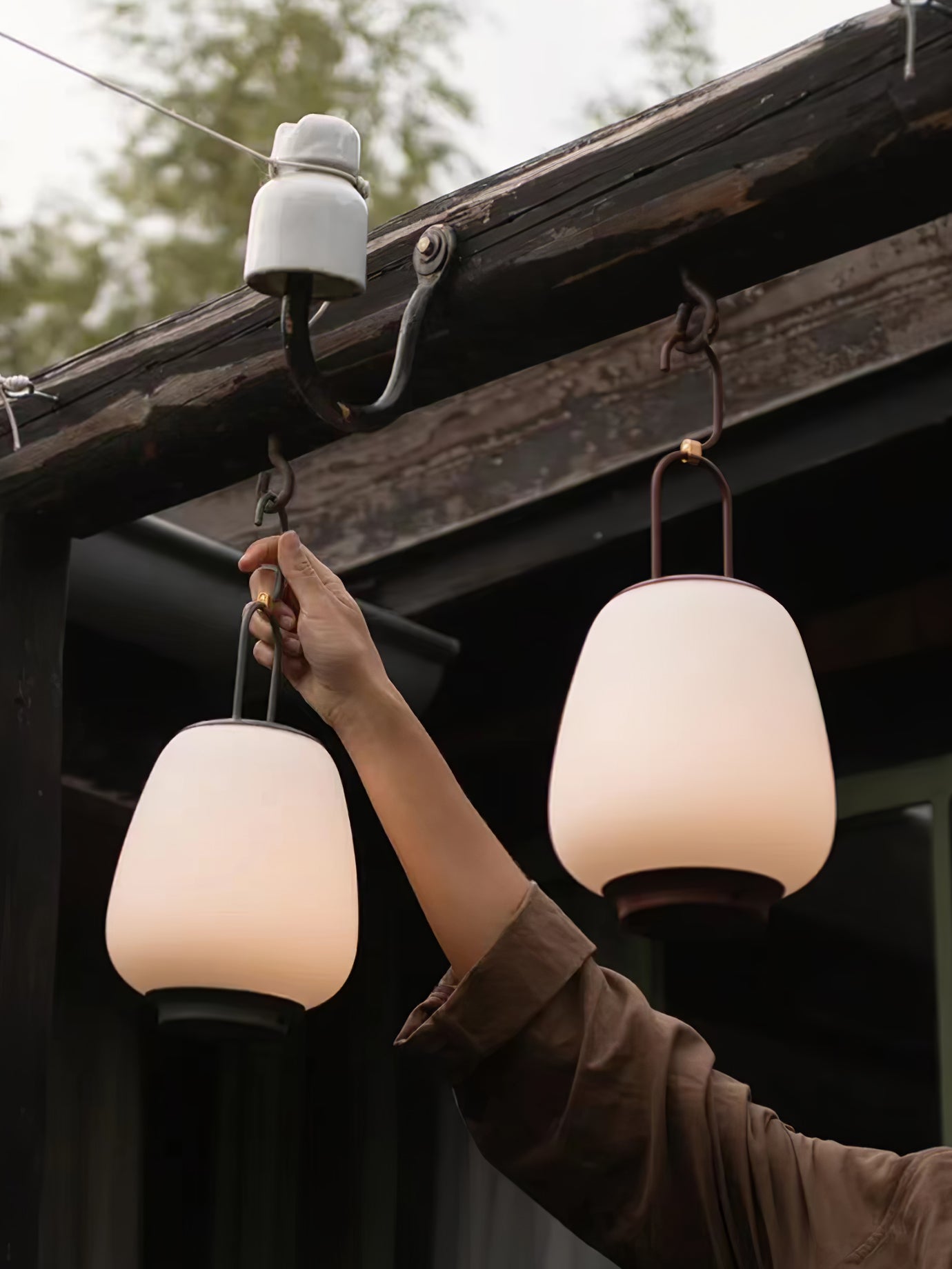Portable Lantern Built-in Battery Table Lamp - Lumpaz