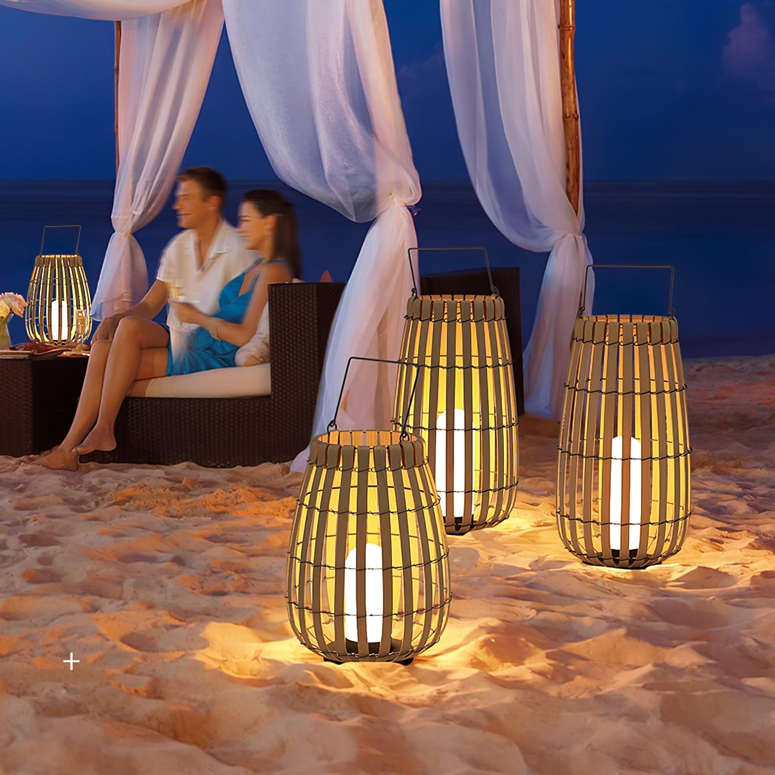 Tropic Braid Lantern Outdoor Lamp - Lumpaz