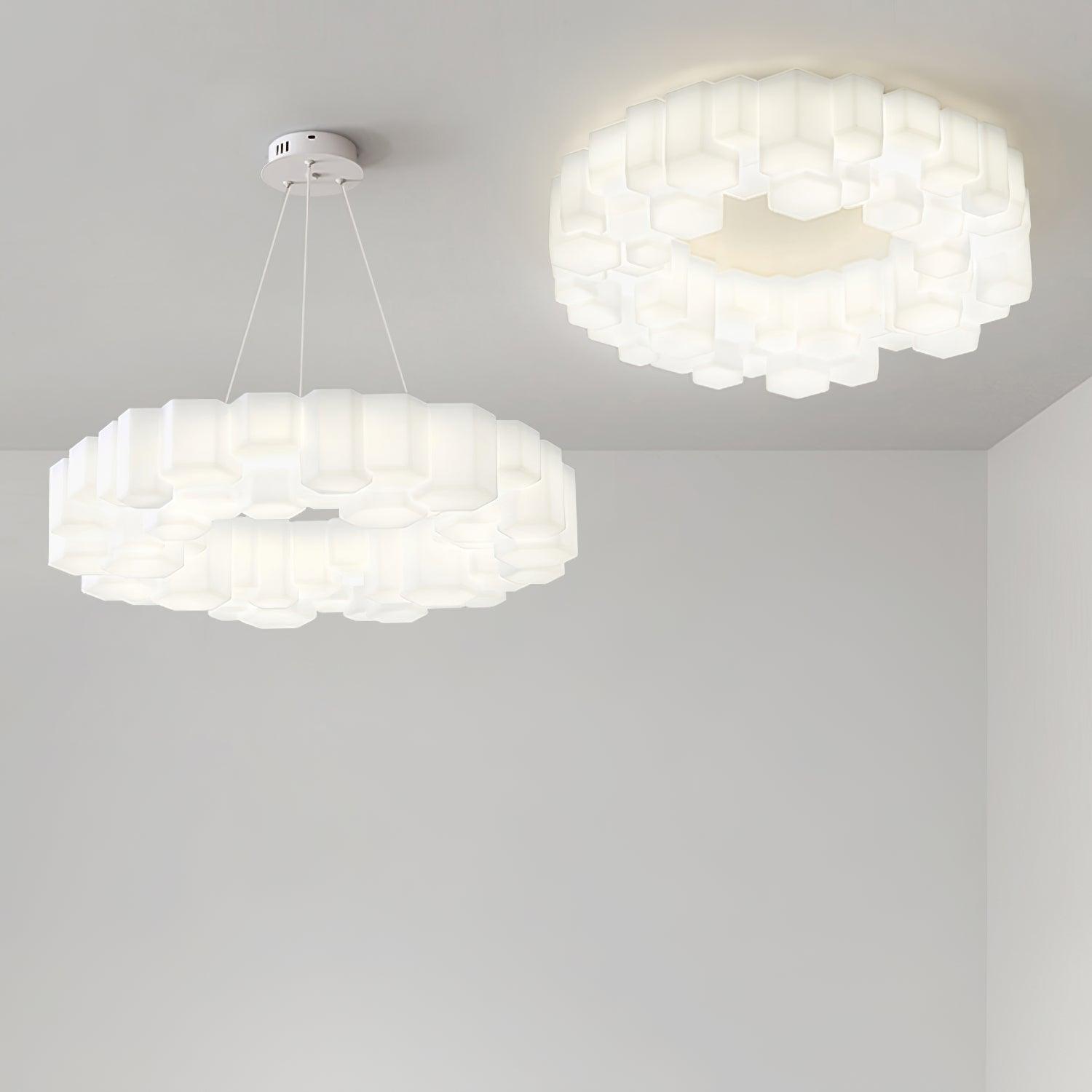 Honeycomb Chandelier - Lumpaz