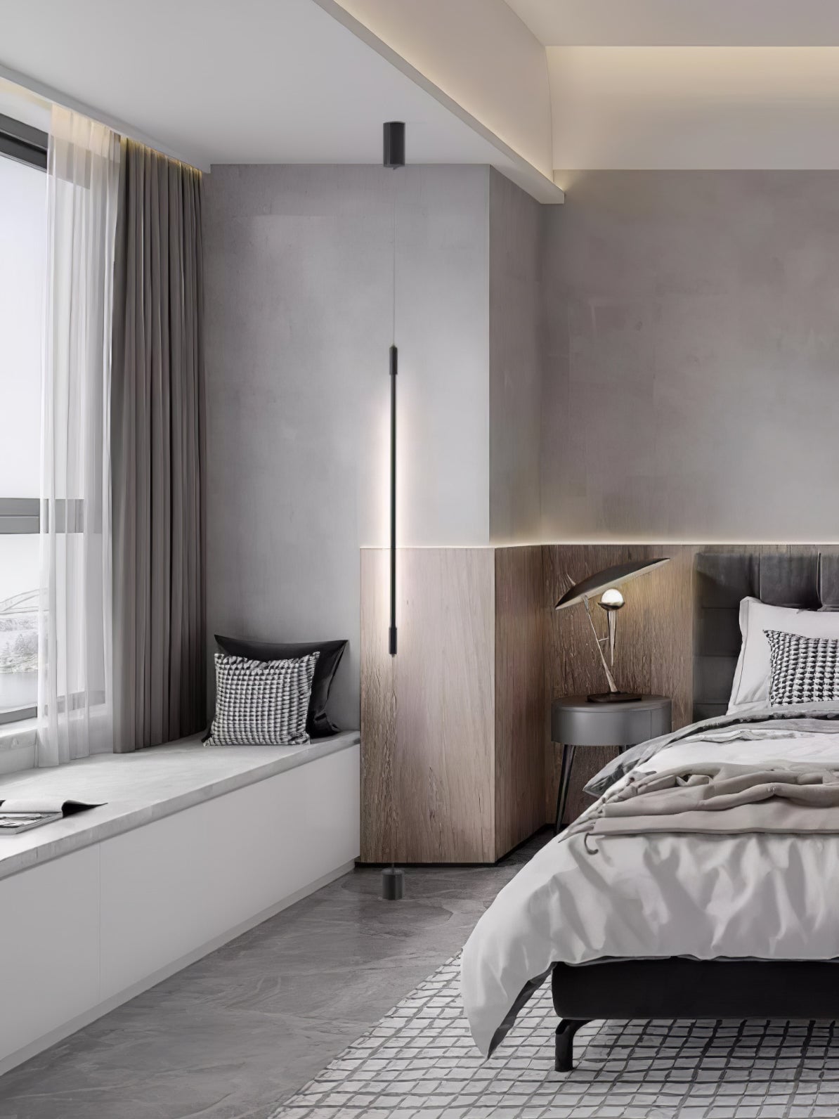 Slim line Cabinet Stand Lamp - Lumpaz