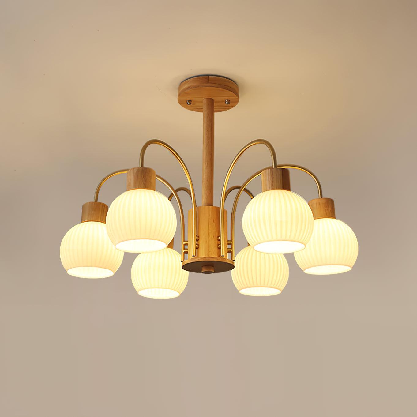 Donnelly Wooden Chandelier - Lumpaz