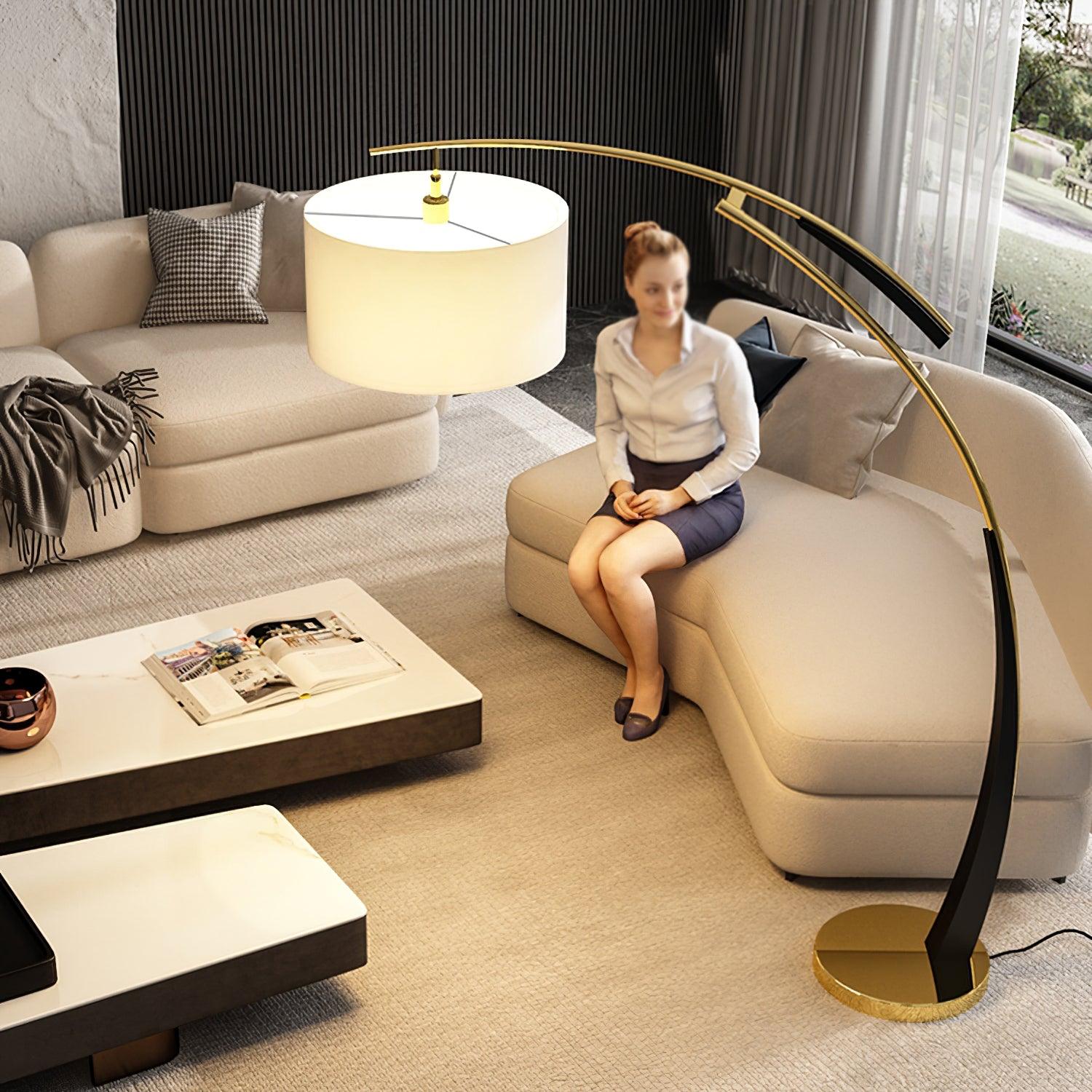 Matterhorn Arc Floor Lamp - Lumpaz