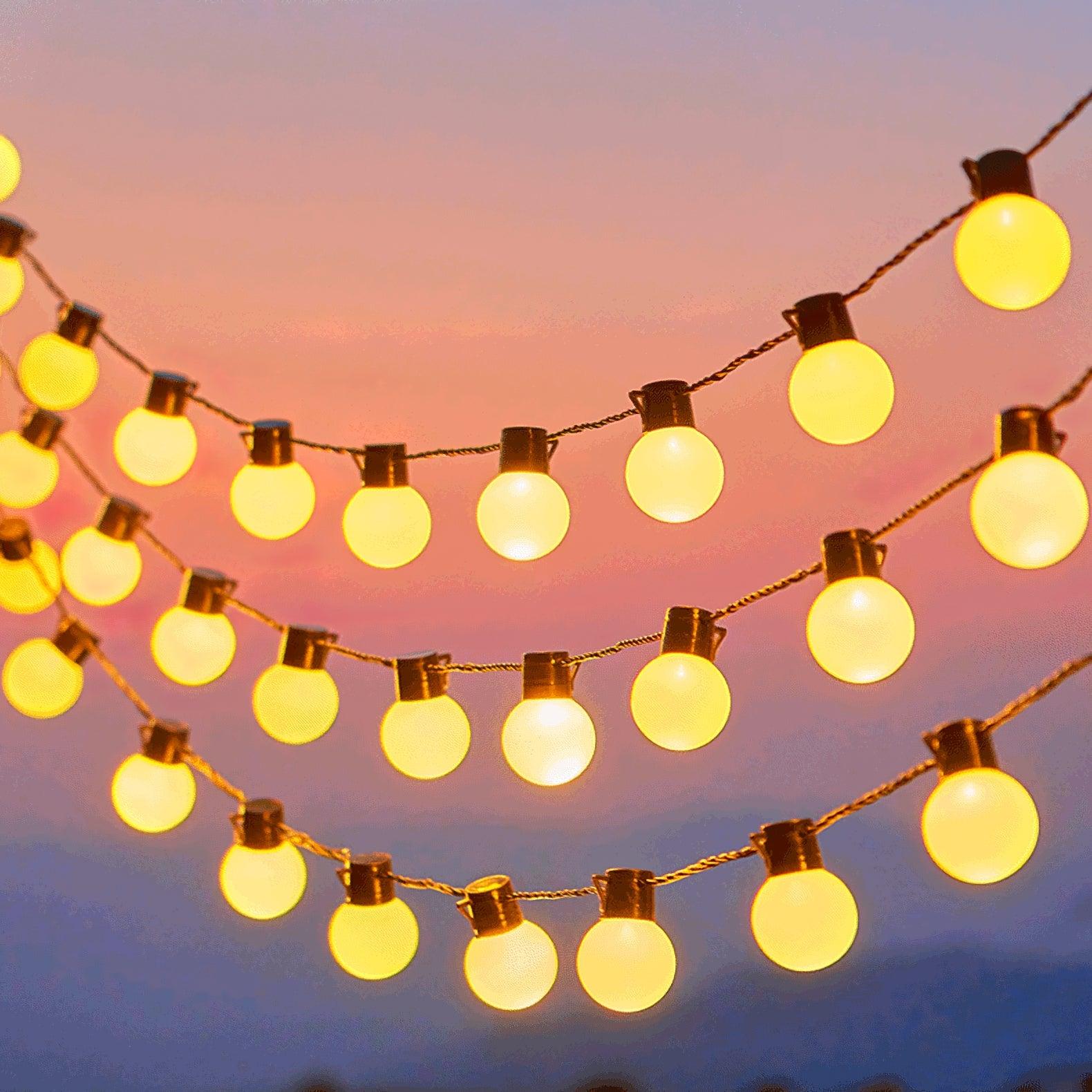 Led Globe Fairy String Lights - Lumpaz