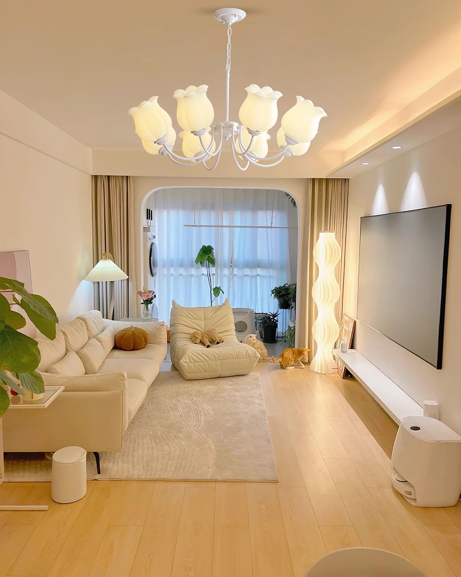 French Lily Chandelier - Lumpaz