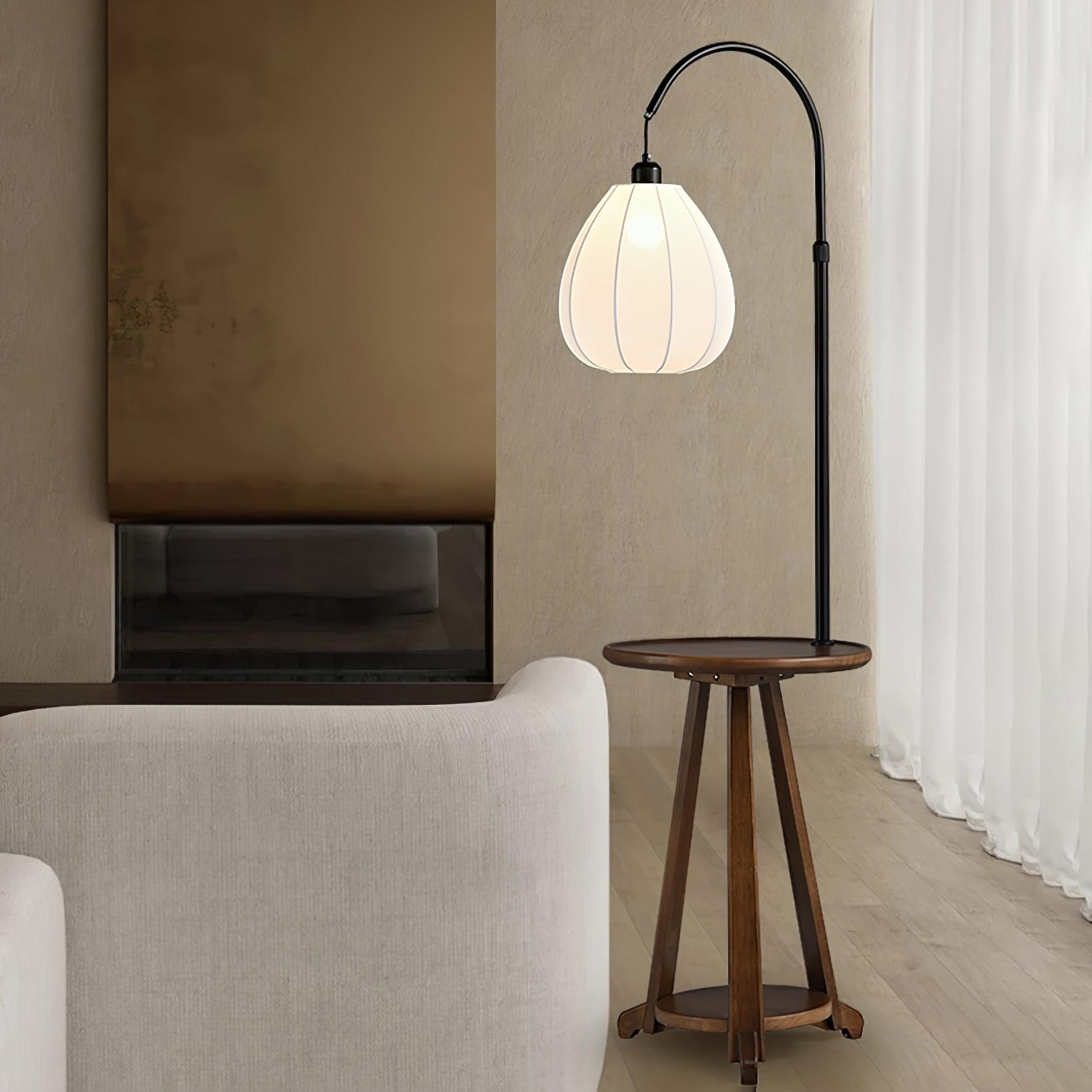 Arc Side Table Floor Lamp - Lumpaz