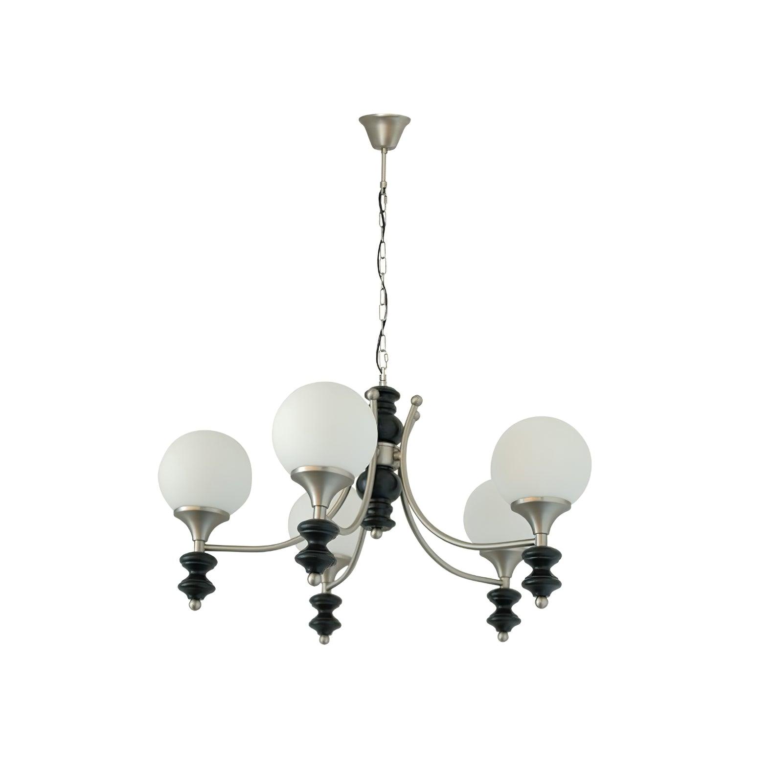 Tina Wooden Chandelier - Lumpaz