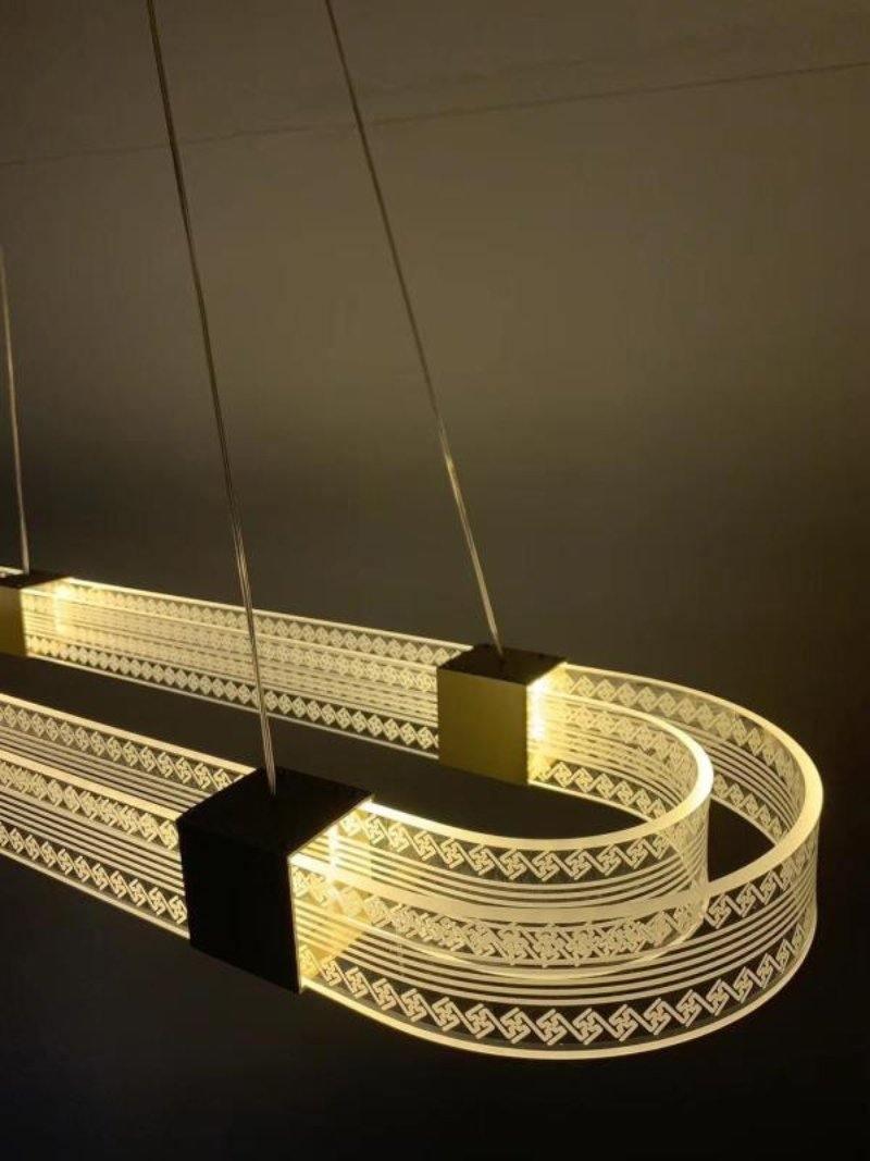 Parallel Ring LED Chandelier - Lumpaz