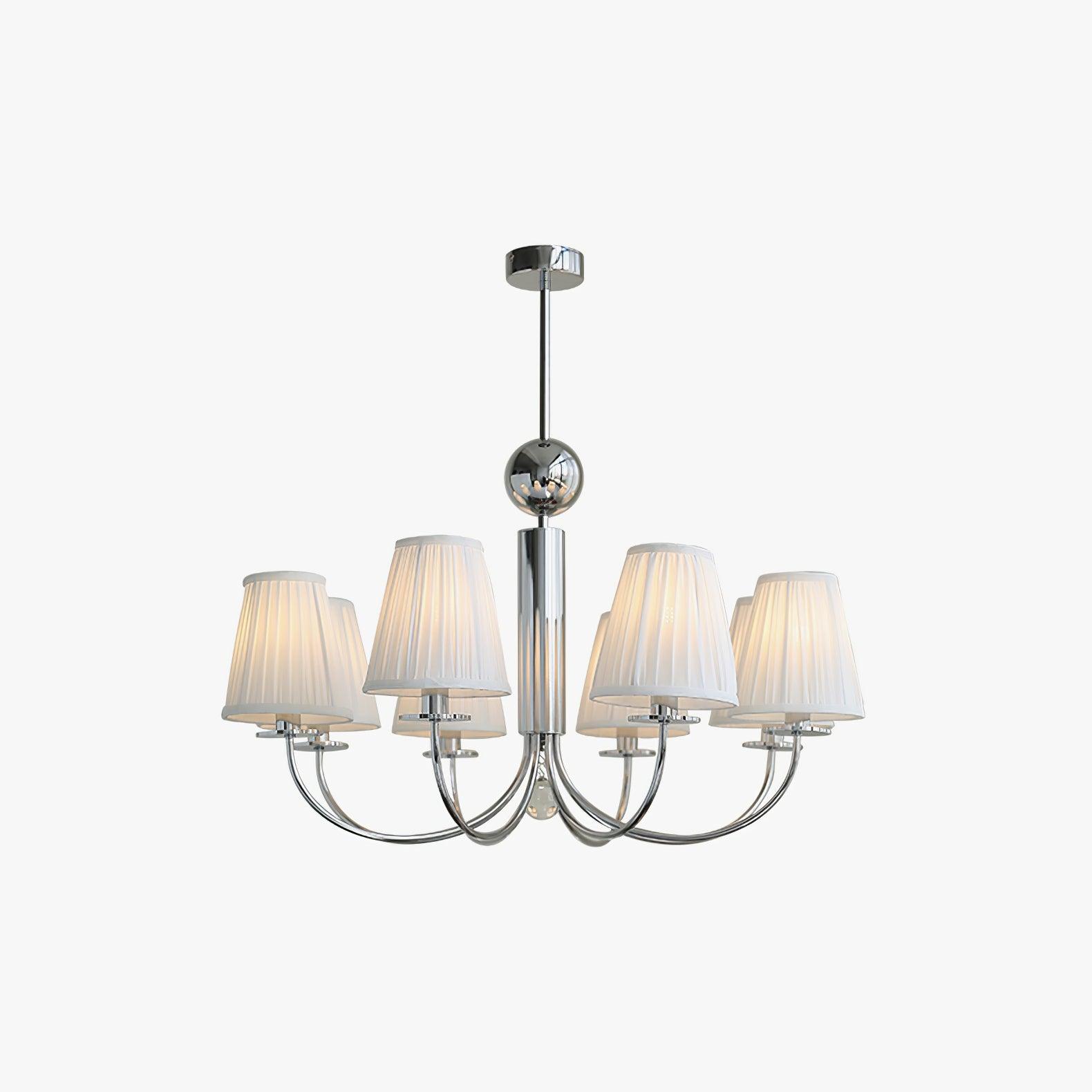 Simplicity Chrome Chandelier - Lumpaz