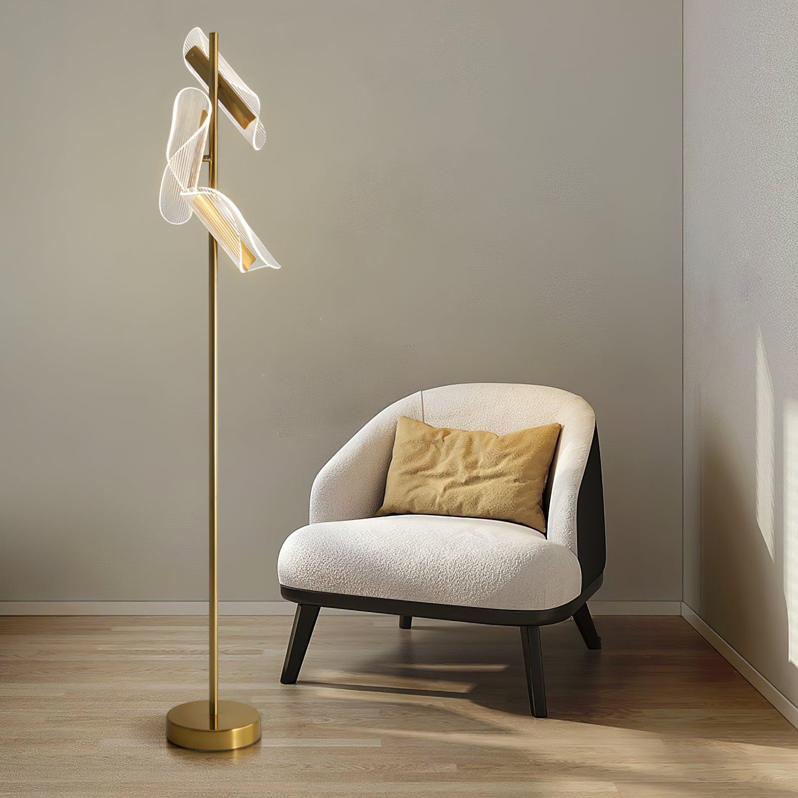 Flame Floor Lamp - Lumpaz