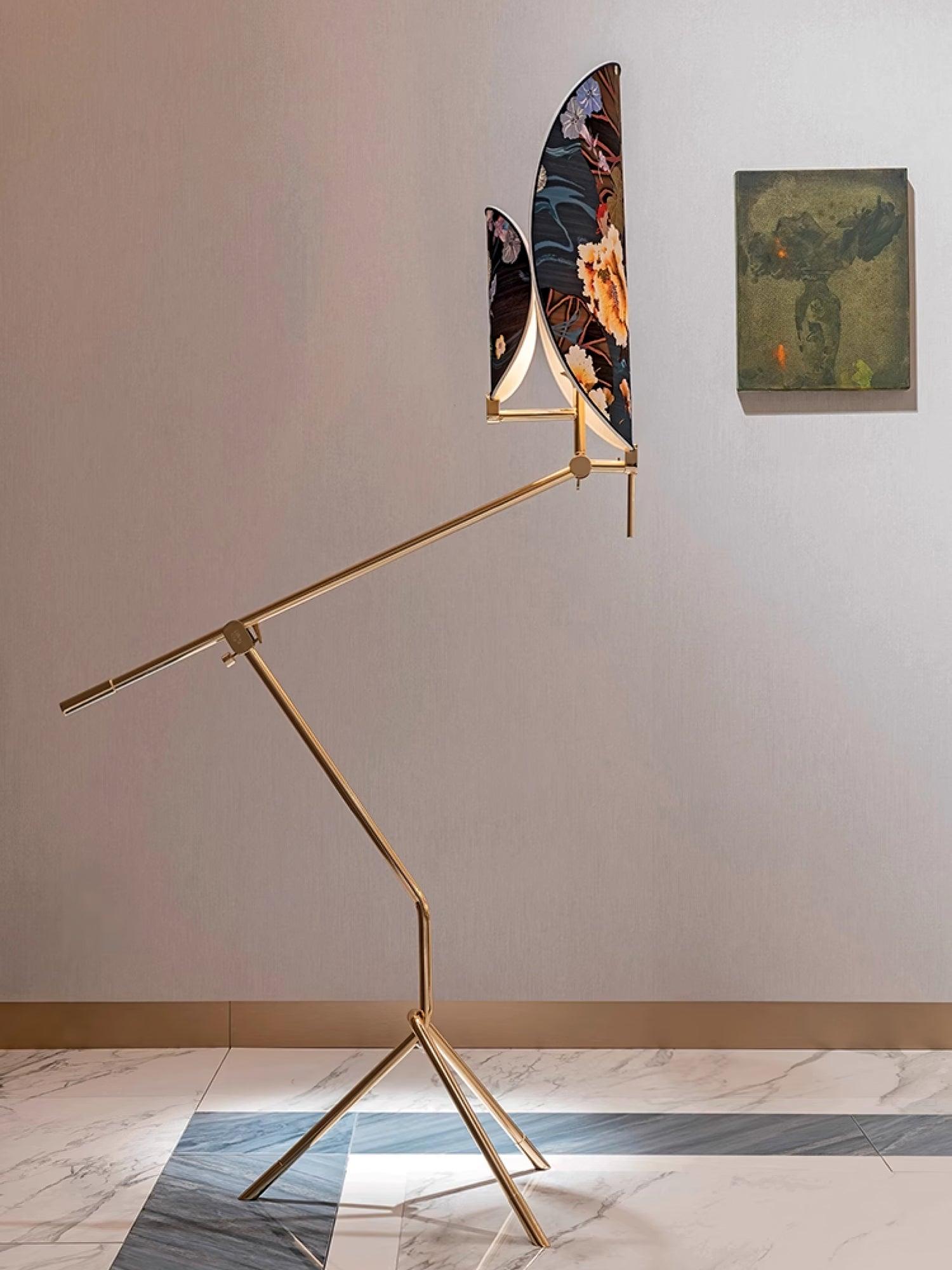 Floral Nocturne Floor Lamp - Lumpaz