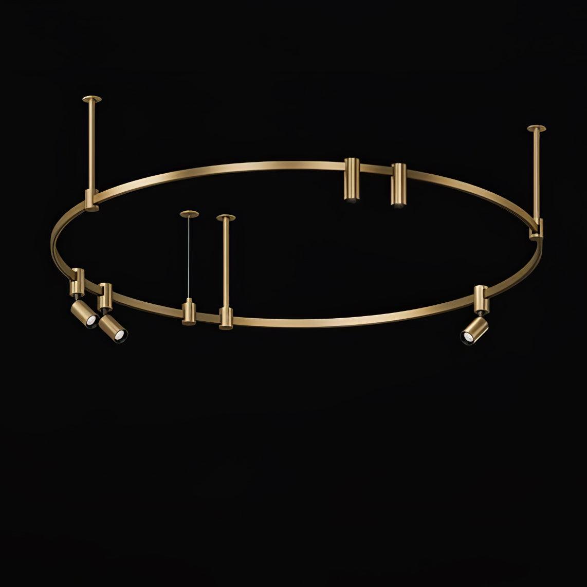 Auroom Round Chandelier - Lumpaz