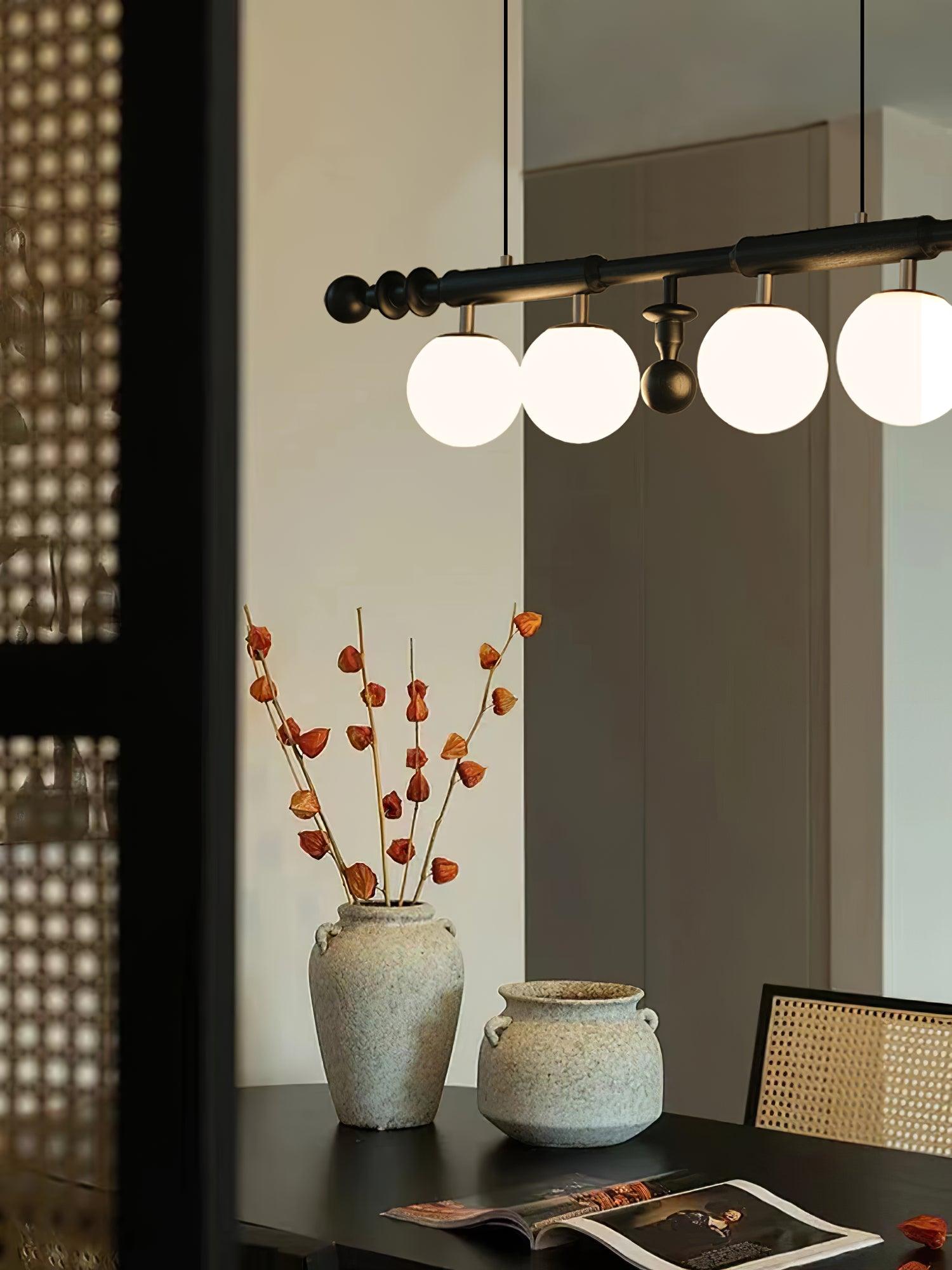 Roman Column Chandelier - Lumpaz