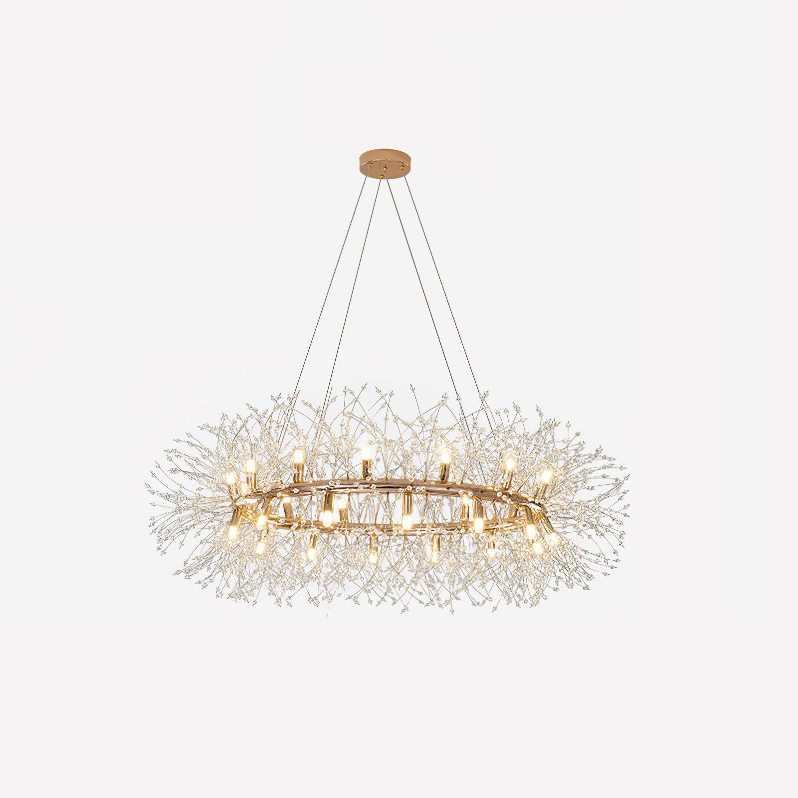 Dandelion Round Chandelier - Lumpaz