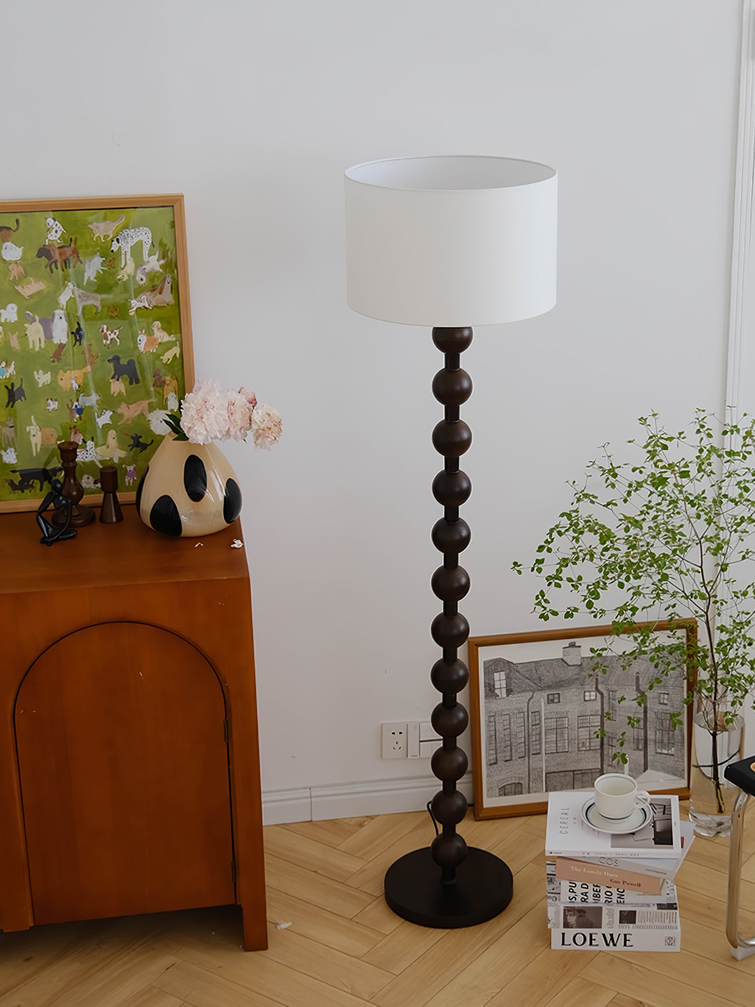 Hugo Barbell Floor Lamp - Lumpaz