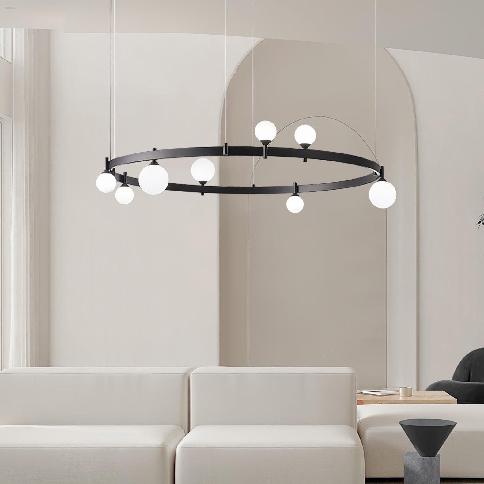 Pomi Round Chandelier - Lumpaz