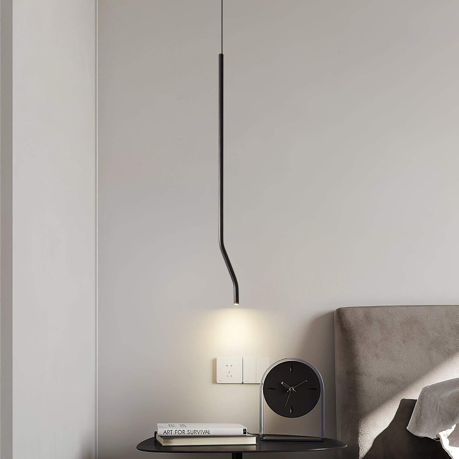 Bending Line Pendant Lamp - Lumpaz