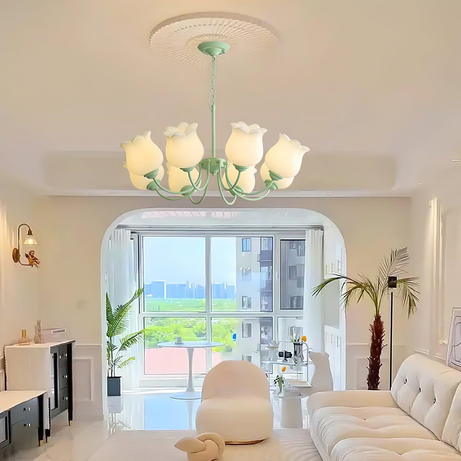 French Lily Chandelier - Lumpaz